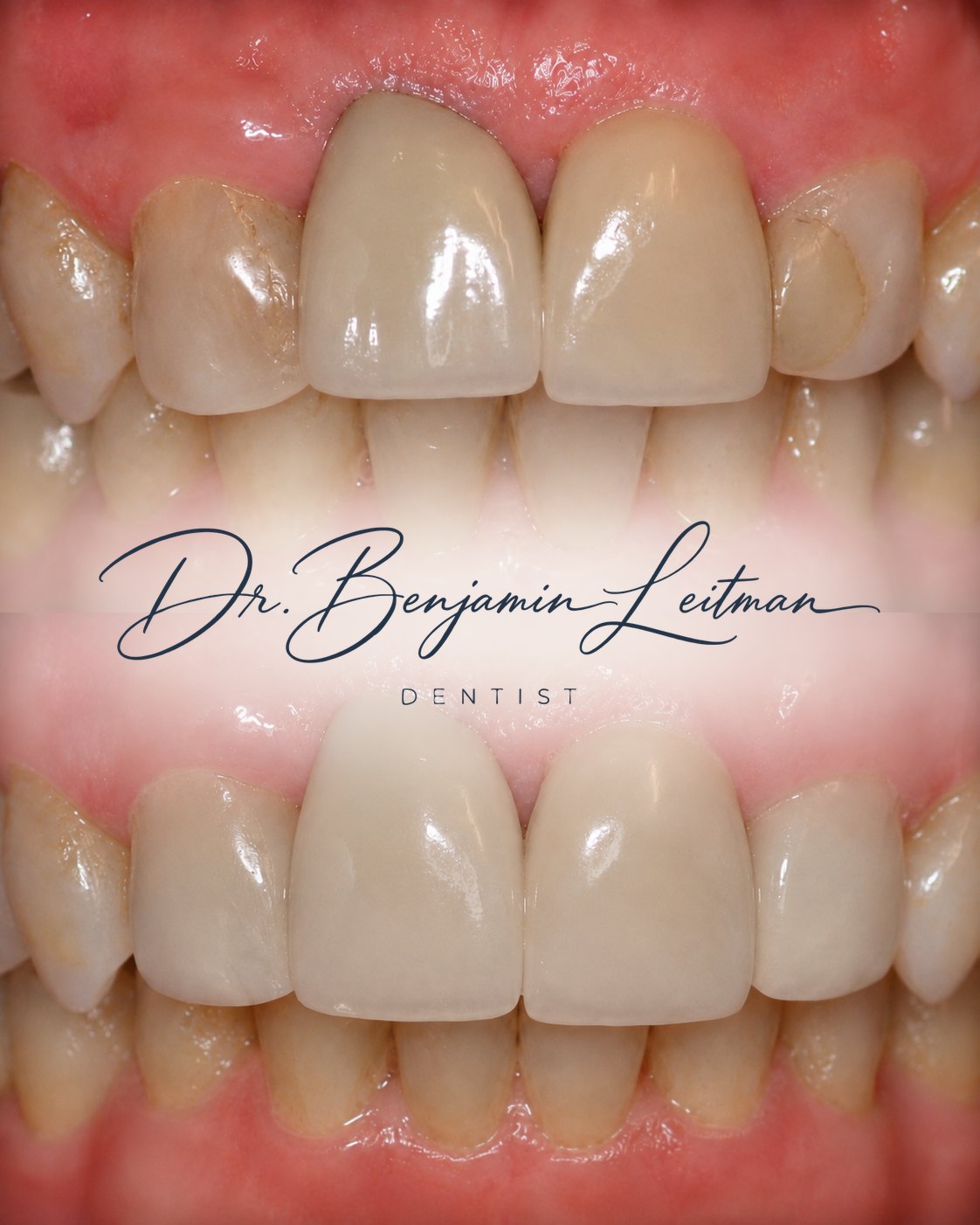 Maxillary lateral incisors before and after restoration